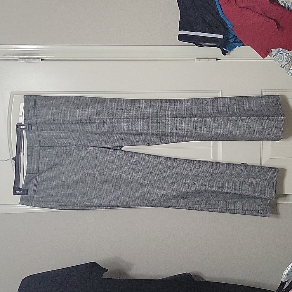Plaid slacks